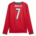 Portugal VM 2026 Cristiano Ronaldo #7 Hemmatröja Långärmad